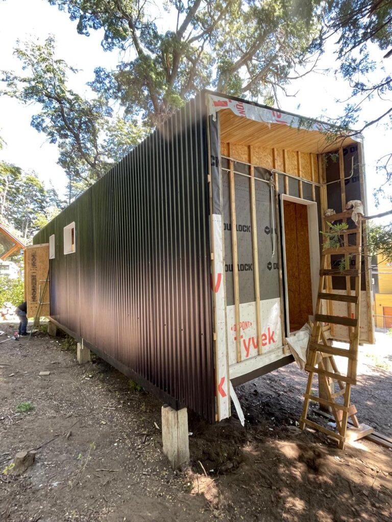 Obra en proceso de Flor de Casa en Bariloche