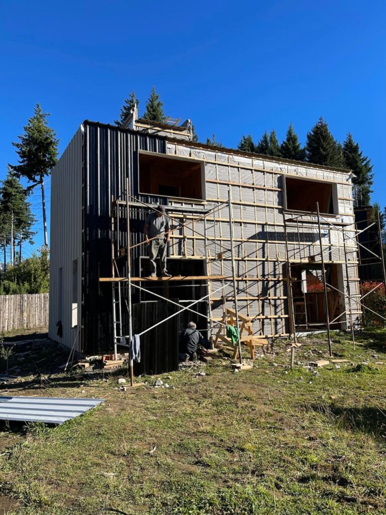 Obra en proceso de Flor de Casa en Bariloche