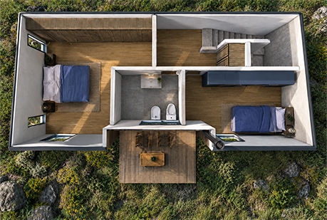 Tronador: planta baja
